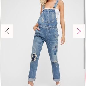 Citizens of Humanity X Free People Quincey Overalls